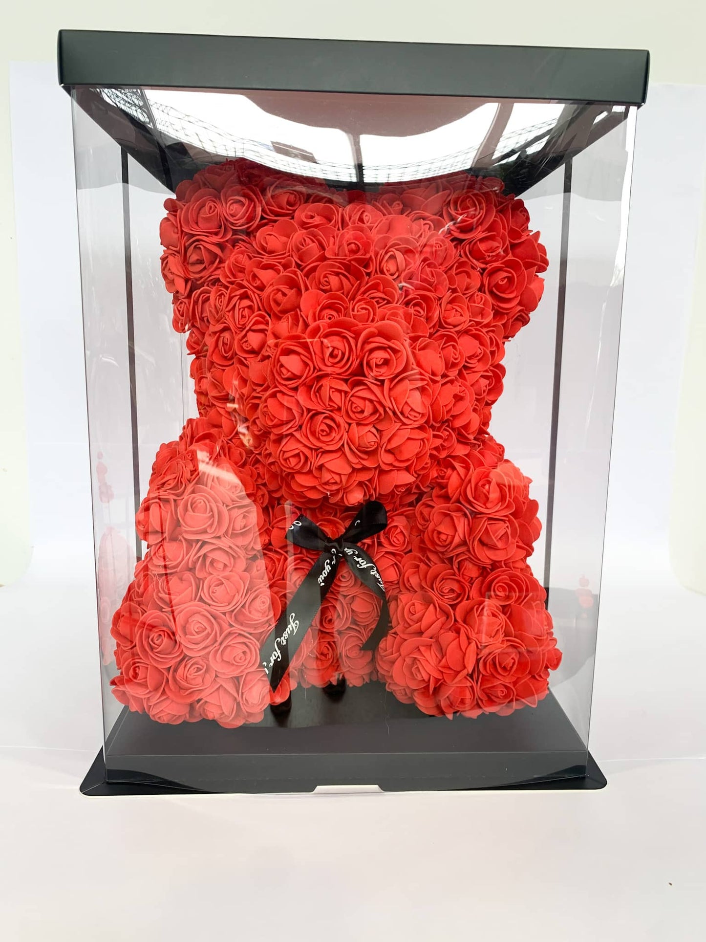 Rose Teddy Bear (Red)