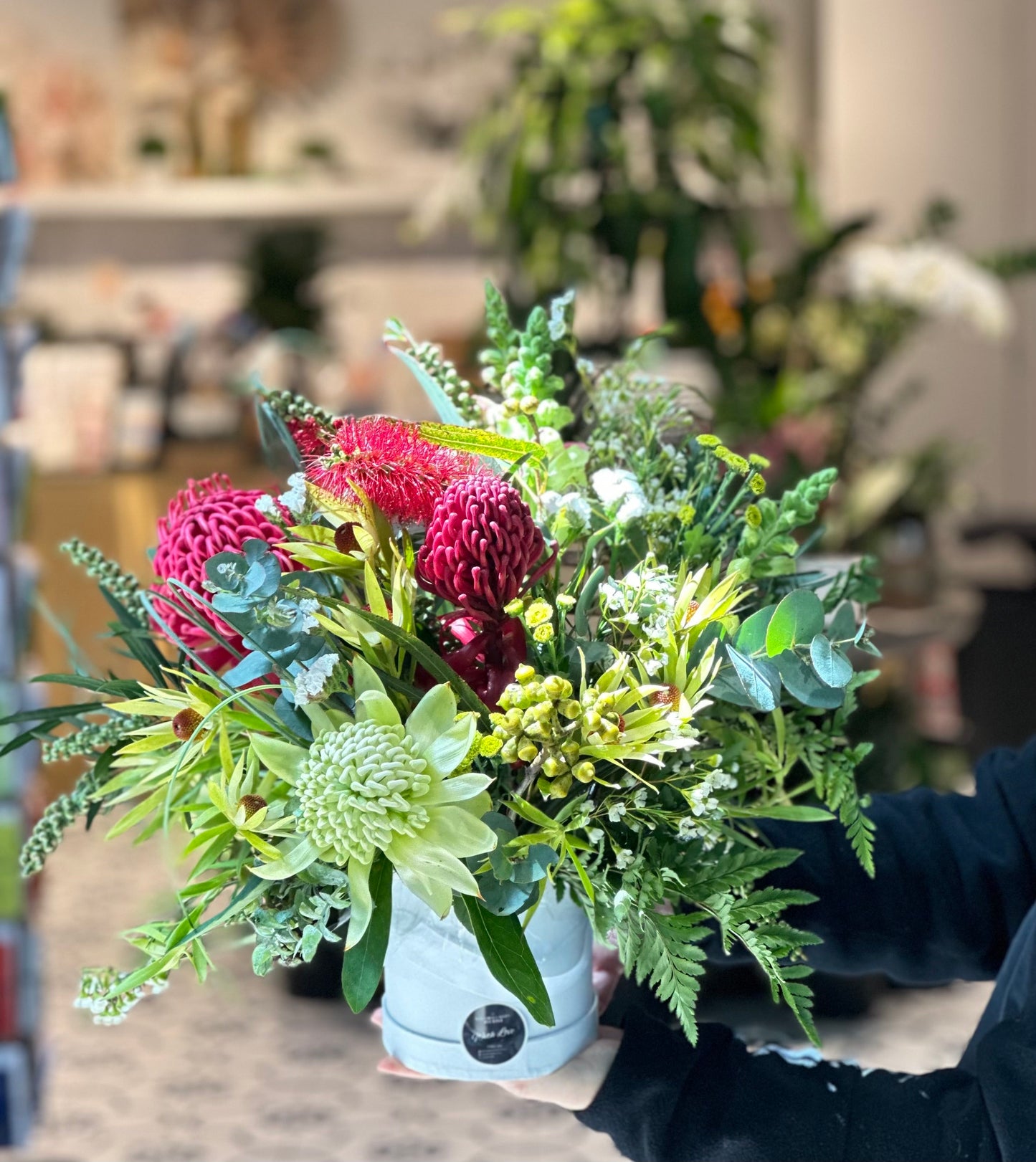 Native Posy Hatbox