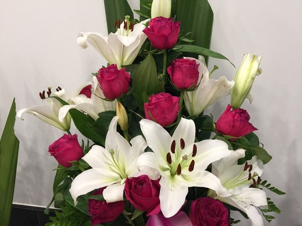 Roses & Lilies Arrangement